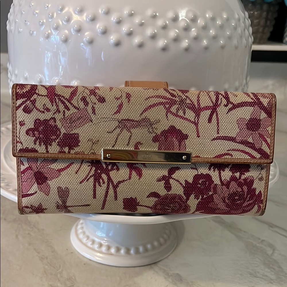 Gucci Floral Canvas Wallet